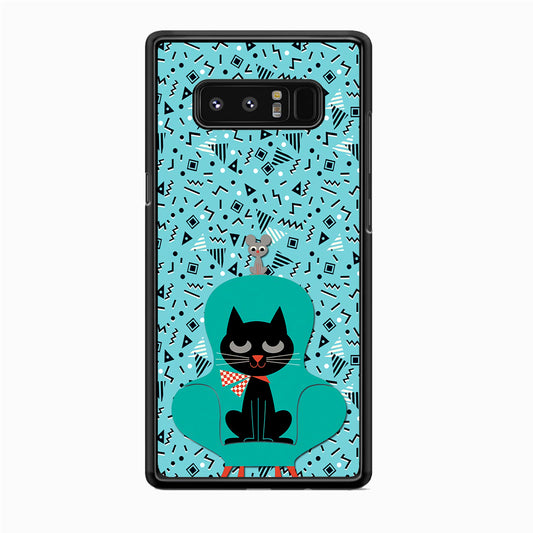 Cat and Mouse in a Chair Samsung Galaxy Note 8 Case