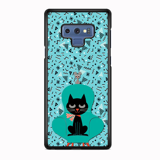 Cat and Mouse in a Chair Samsung Galaxy Note 9 Case