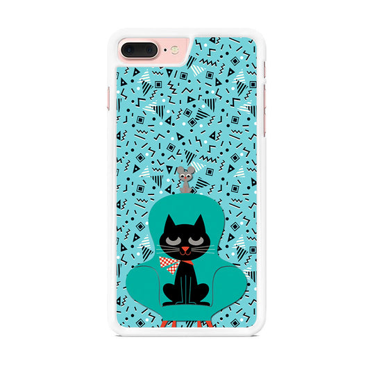 Cat and Mouse in a Chair iPhone 7 Plus Case