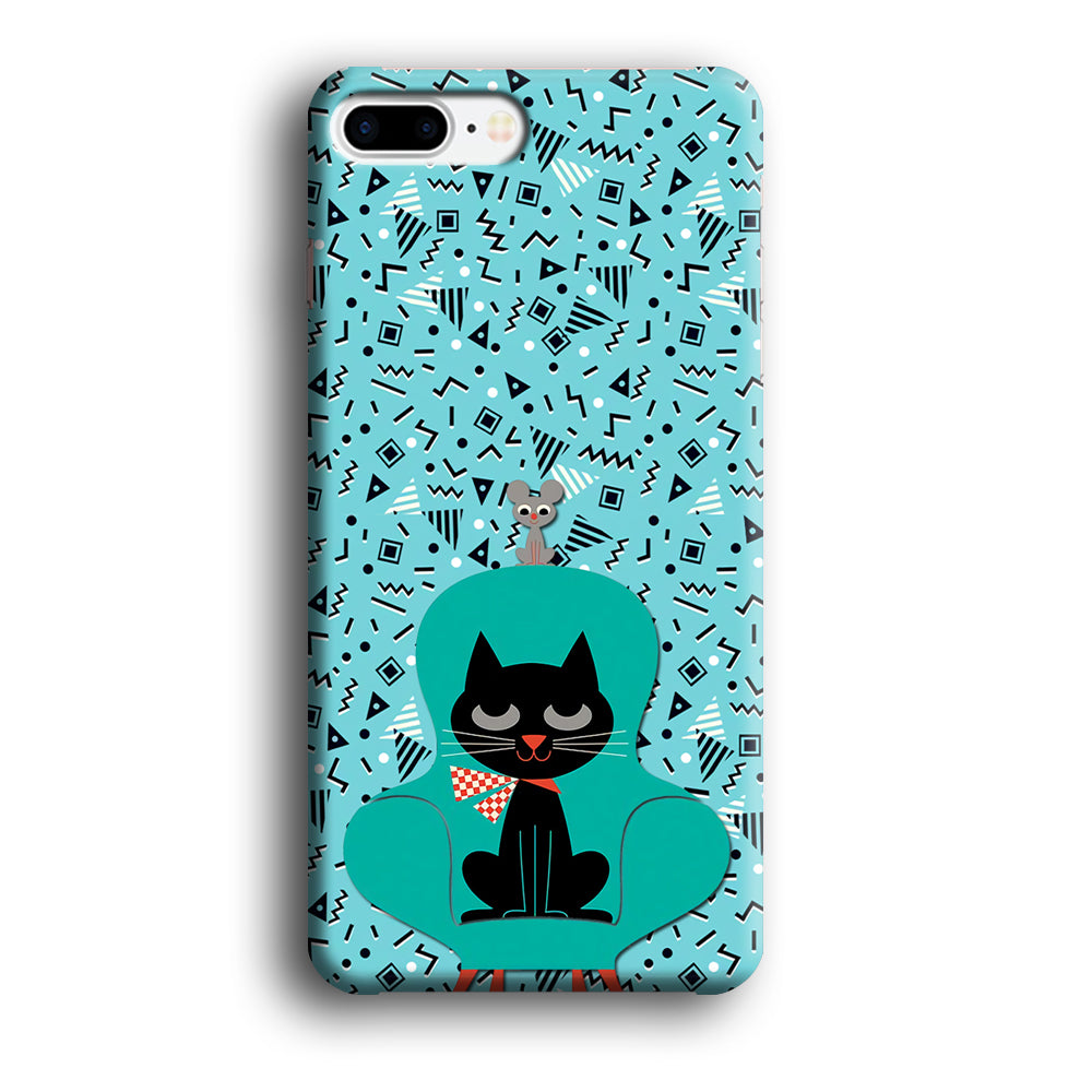 Cat and Mouse in a Chair iPhone 7 Plus Case