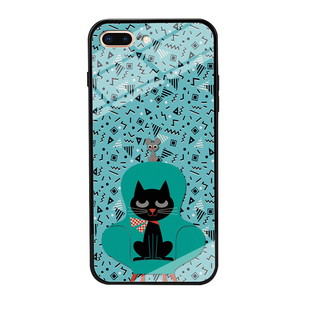 Cat and Mouse in a Chair iPhone 7 Plus Case