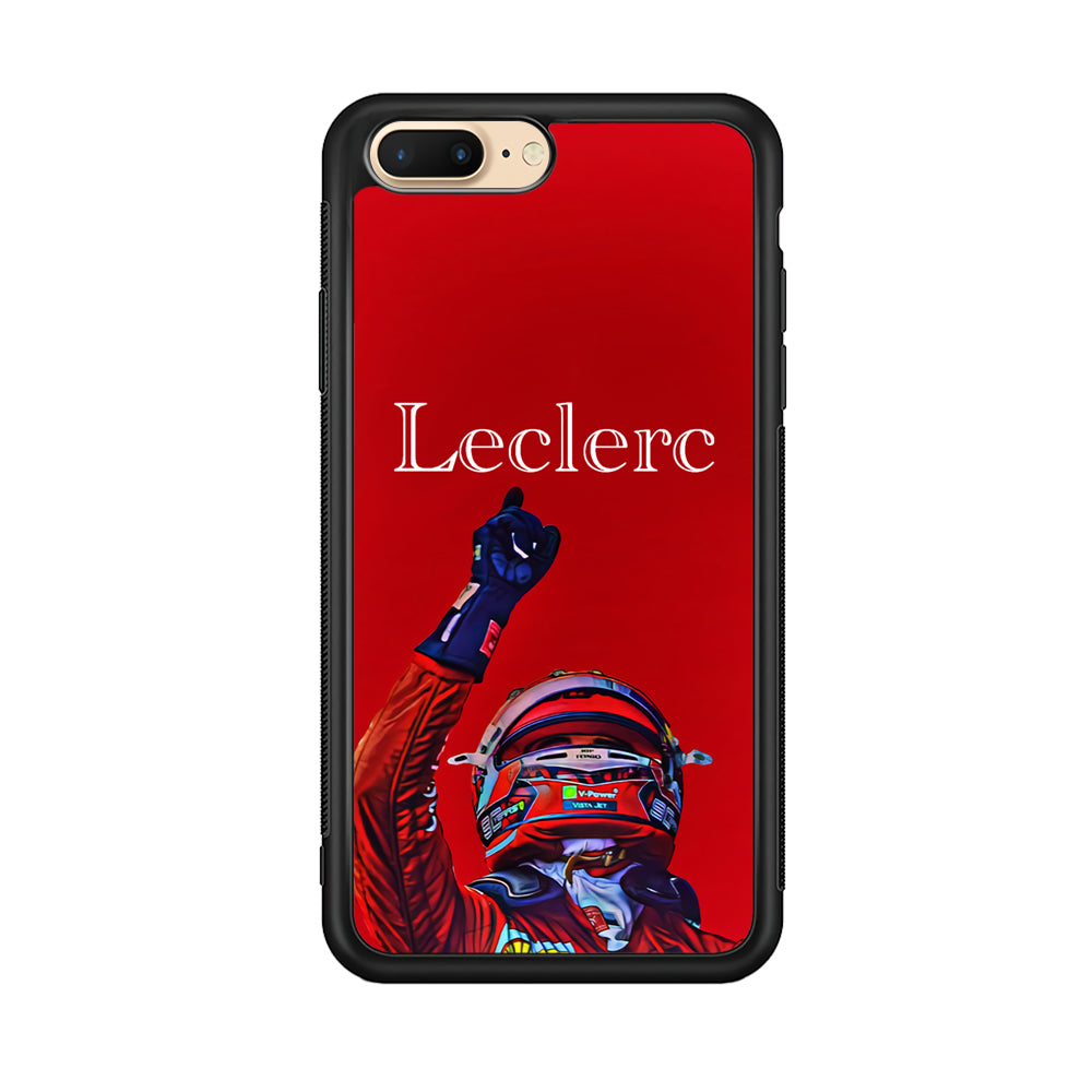 Charles Leclerc Formula 1 iPhone 8 Plus Case