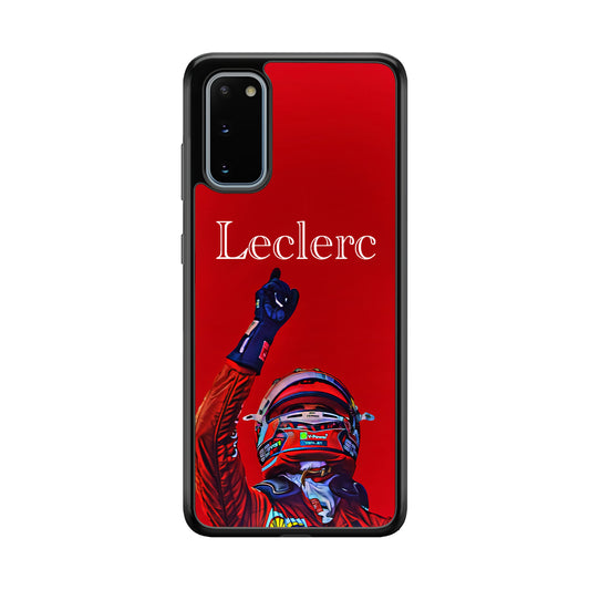 Charles Leclerc Formula 1 Samsung Galaxy S20 Case