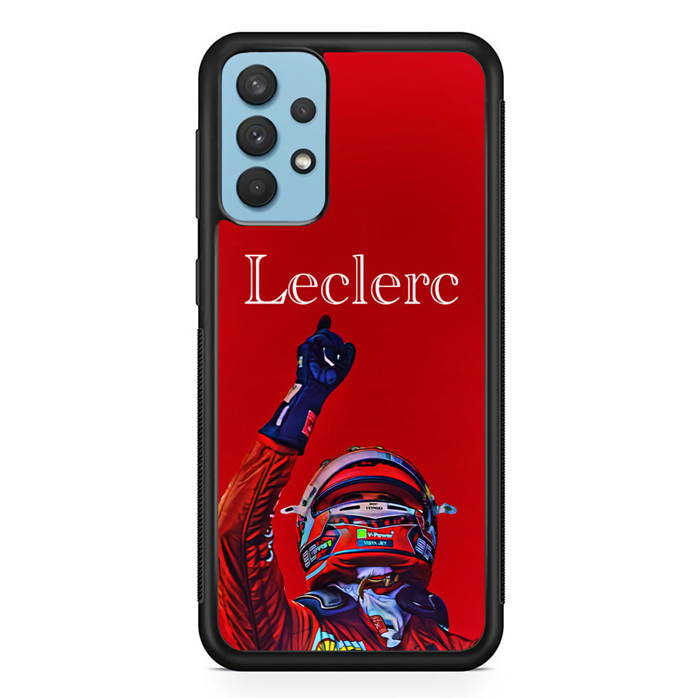 Charles Leclerc Formula 1 Samsung Galaxy A32 Case