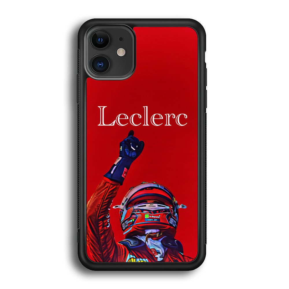 Charles Leclerc Formula 1 iPhone 12 Case