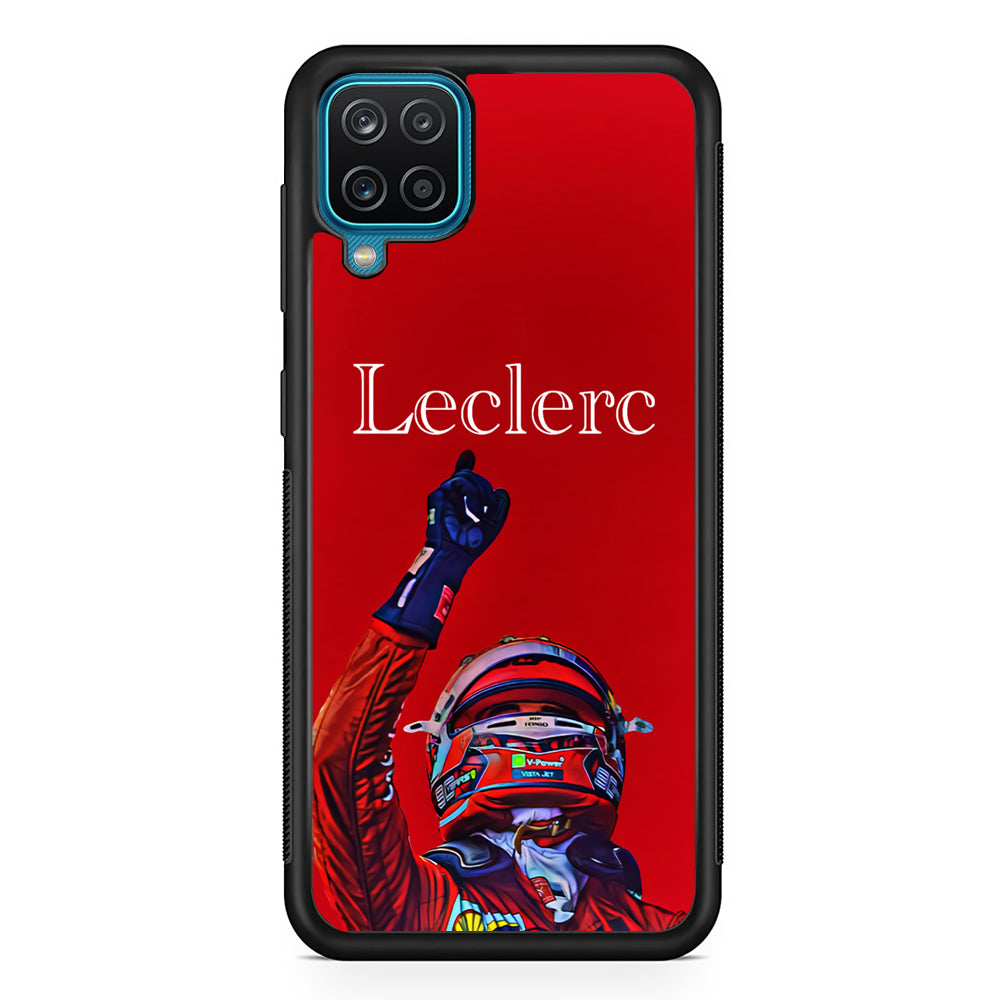Charles Leclerc Formula 1 Samsung Galaxy A12 Case
