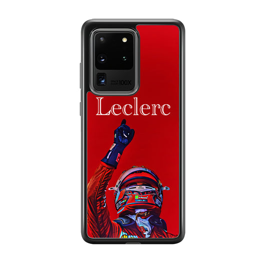 Charles Leclerc Formula 1 Samsung Galaxy S20 Ultra Case