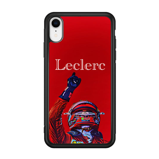 Charles Leclerc Formula 1 iPhone XR Case
