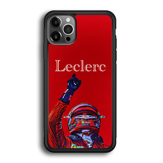 Charles Leclerc Formula 1 iPhone 12 Pro Case