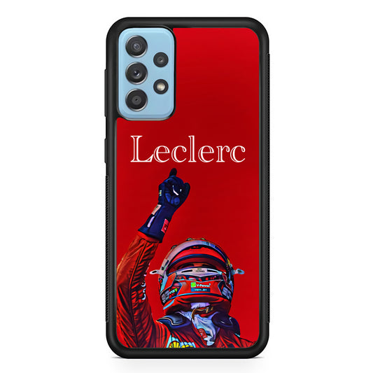 Charles Leclerc Formula 1 Samsung Galaxy A72 Case