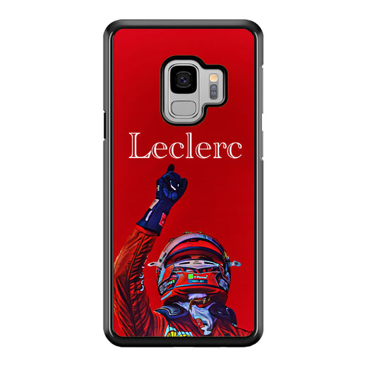 Charles Leclerc Formula 1 Samsung Galaxy S9 Case