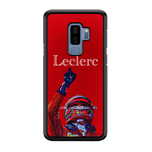 Charles Leclerc Formula 1 Samsung Galaxy S9 Plus Case