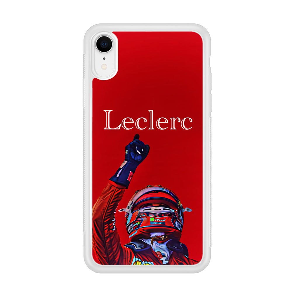 Charles Leclerc Formula 1 iPhone XR Case