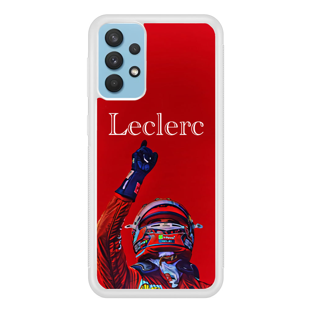 Charles Leclerc Formula 1 Samsung Galaxy A32 Case