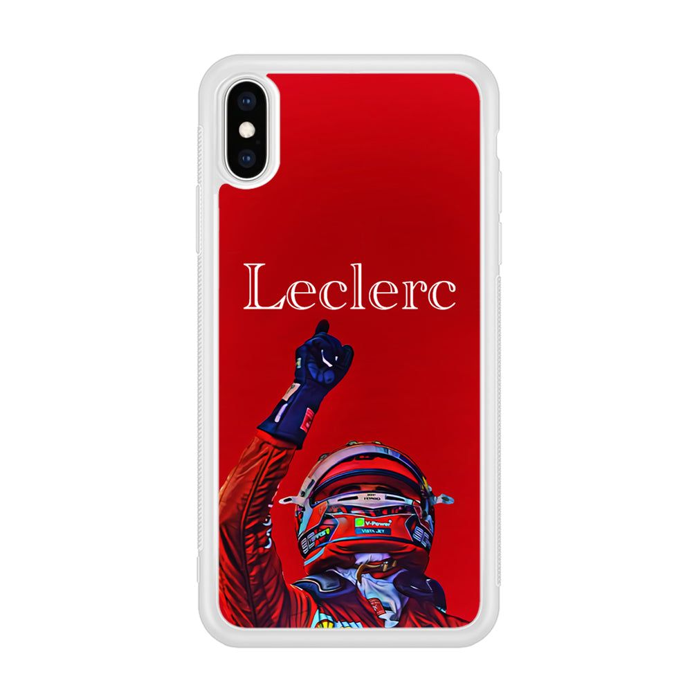Charles Leclerc Formula 1 iPhone XS MAX Case