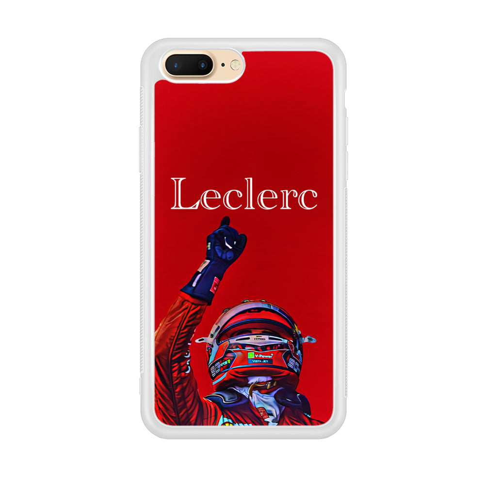 Charles Leclerc Formula 1 iPhone 8 Plus Case