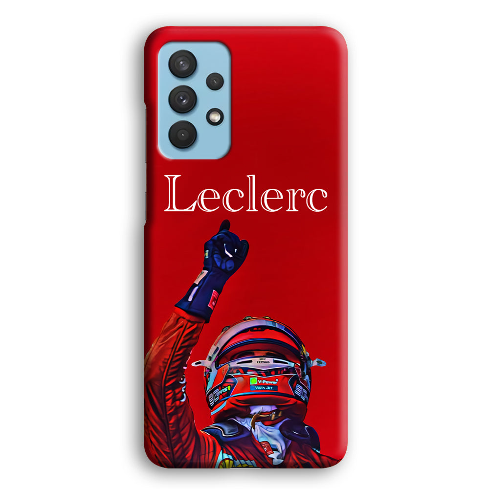 Charles Leclerc Formula 1 Samsung Galaxy A32 Case