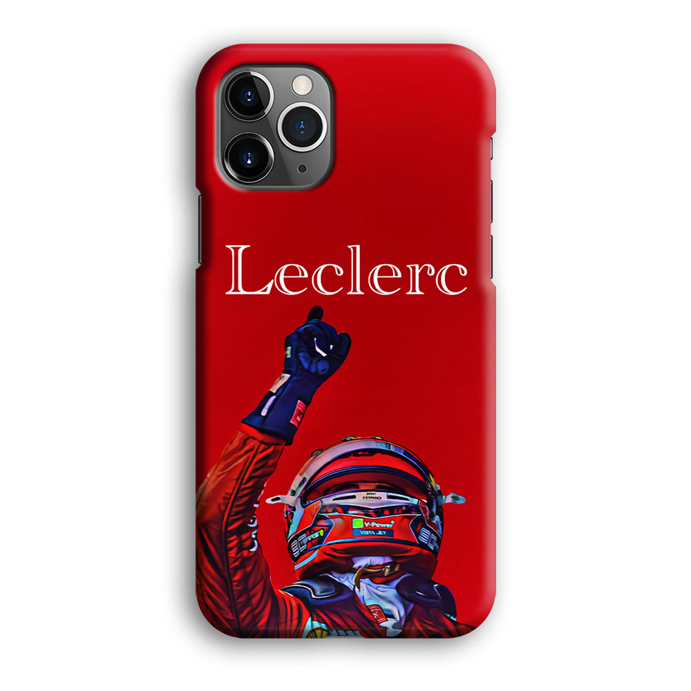 Charles Leclerc Formula 1 iPhone 12 Pro Max Case