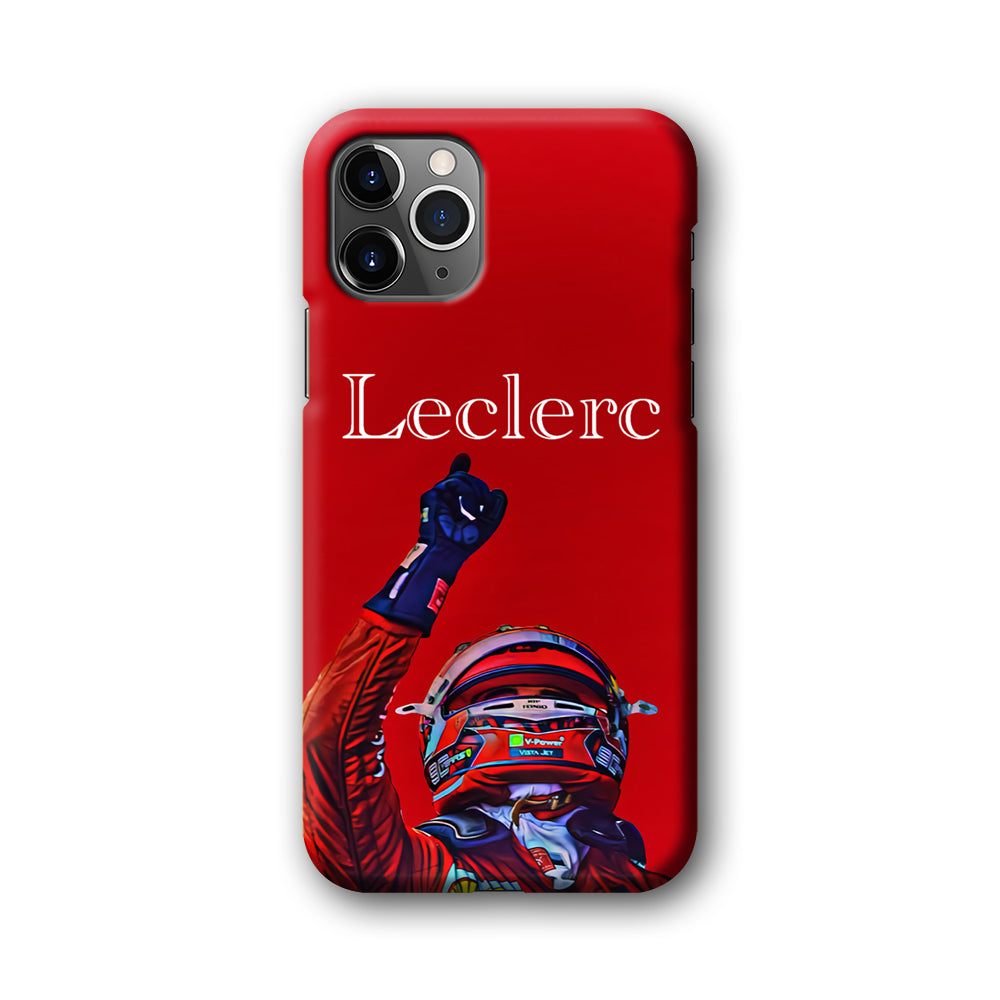 Charles Leclerc Formula 1 iPhone 11 Pro Max Case