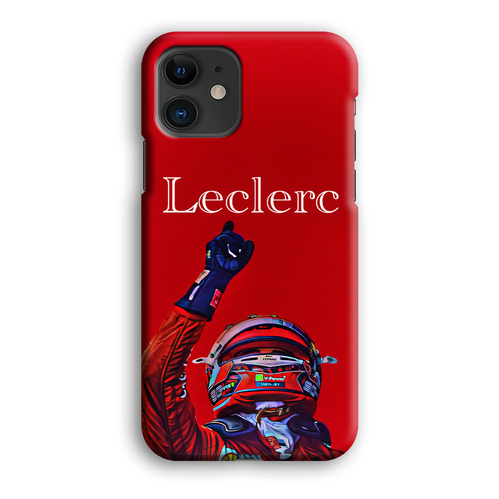 Charles Leclerc Formula 1 iPhone 12 Case