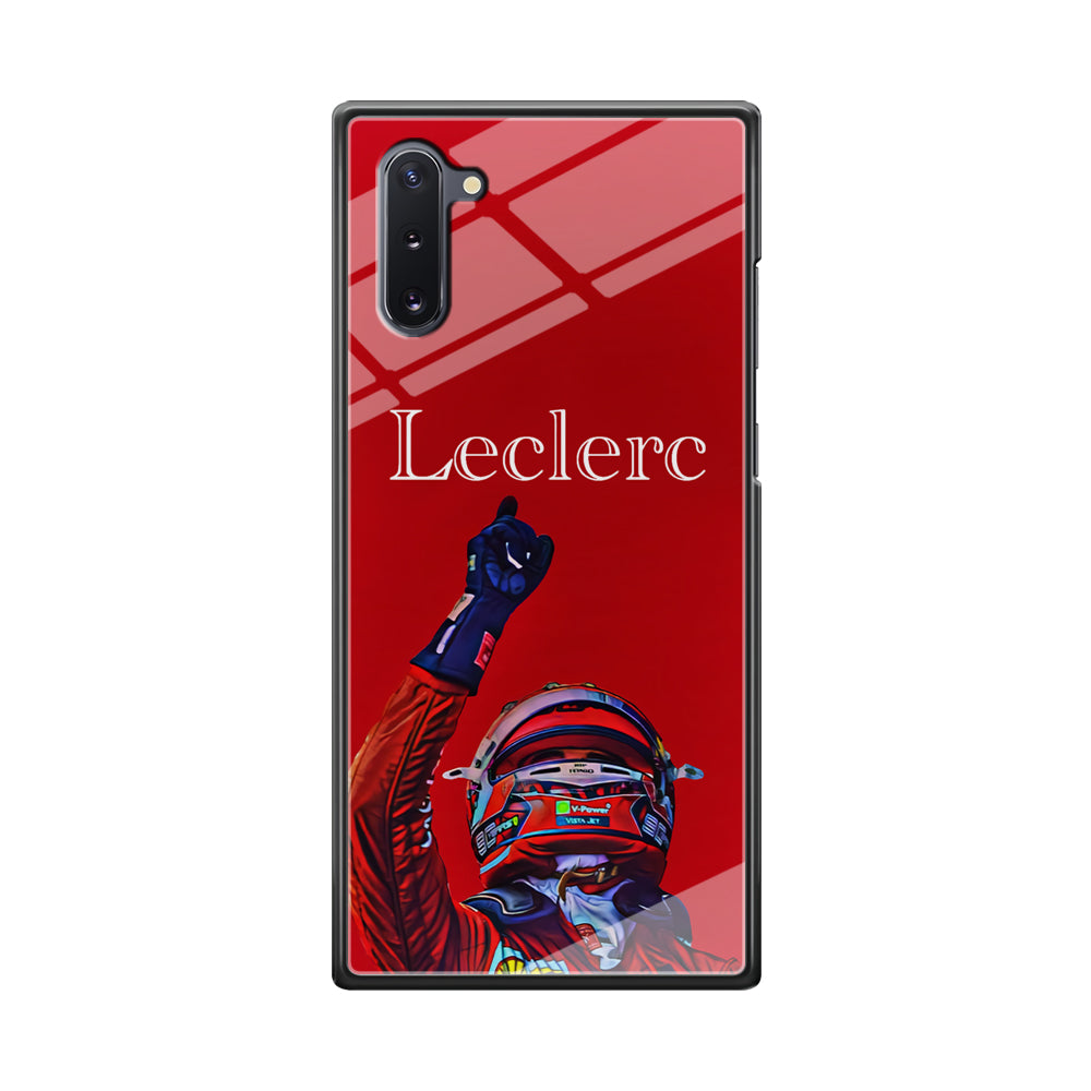 Charles Leclerc Formula 1 Samsung Galaxy Note 10 Case