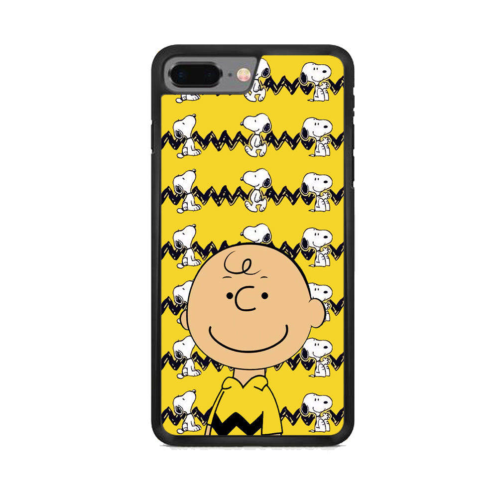 Charlie and Snoopy in Frame iPhone 7 Plus Case