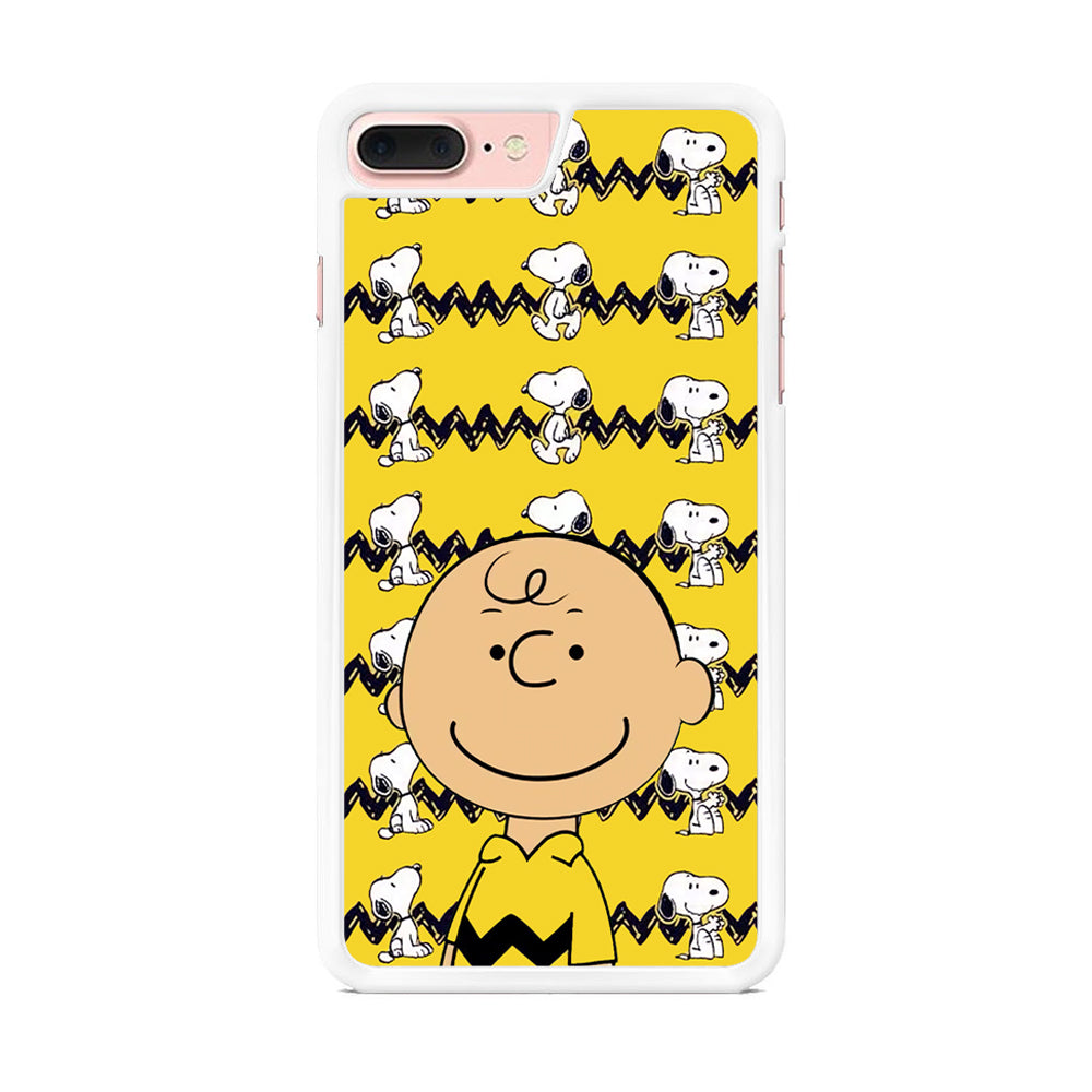 Charlie and Snoopy in Frame iPhone 7 Plus Case