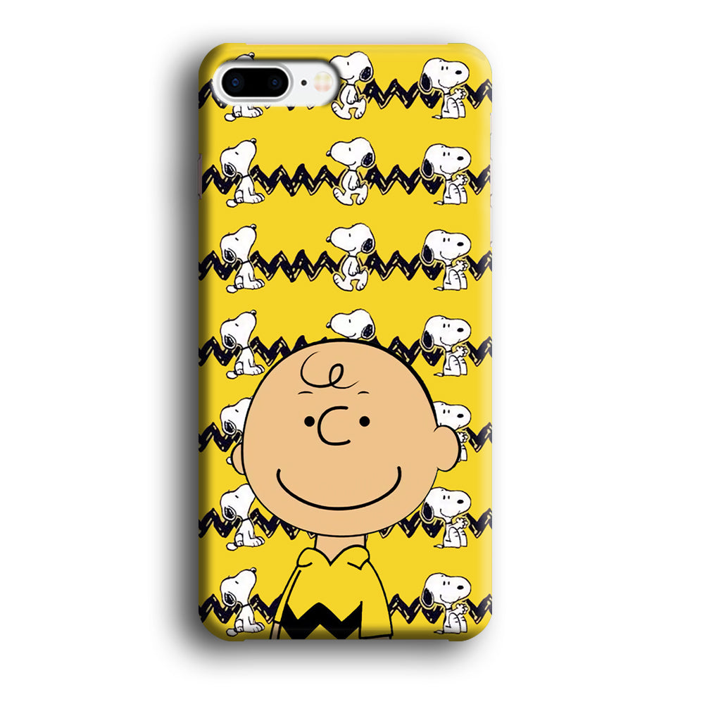 Charlie and Snoopy in Frame iPhone 7 Plus Case