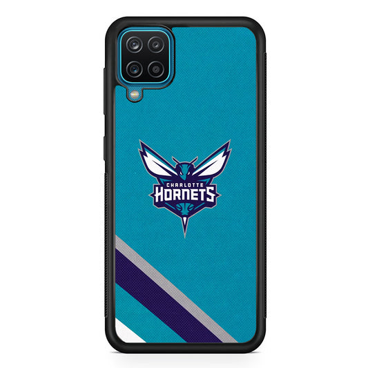 Charlotte Hornets Tosca Stripe Samsung Galaxy A12 Case