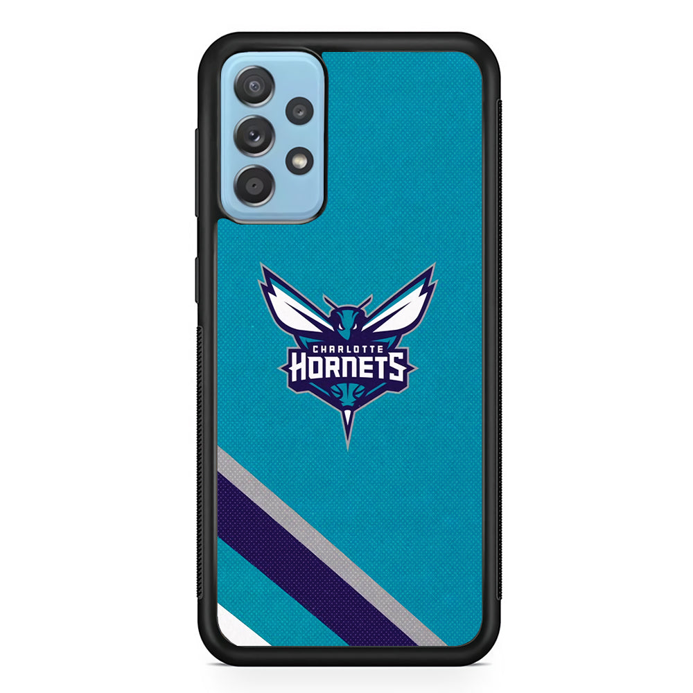 Charlotte Hornets Tosca Stripe Samsung Galaxy A52 Case