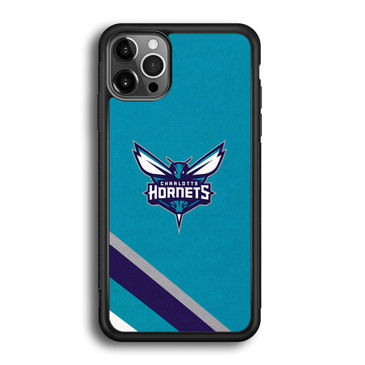 Charlotte Hornets Tosca Stripe iPhone 12 Pro Max Case