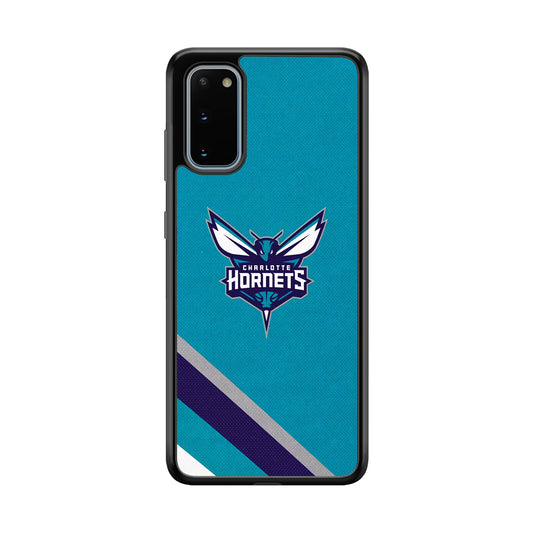 Charlotte Hornets Tosca Stripe Samsung Galaxy S20 Case