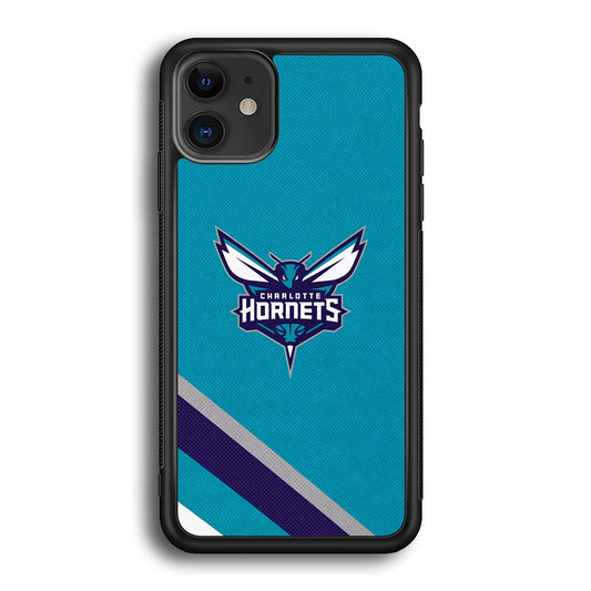 Charlotte Hornets Tosca Stripe iPhone 12 Case