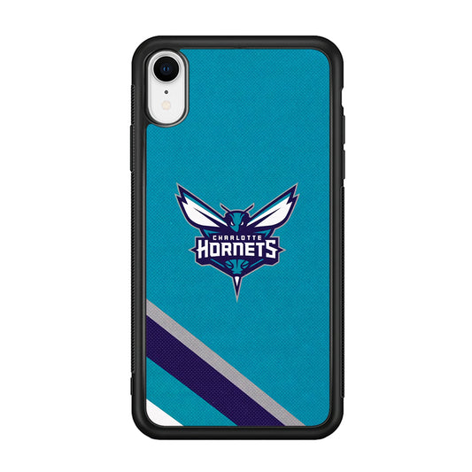 Charlotte Hornets Tosca Stripe iPhone XR Case