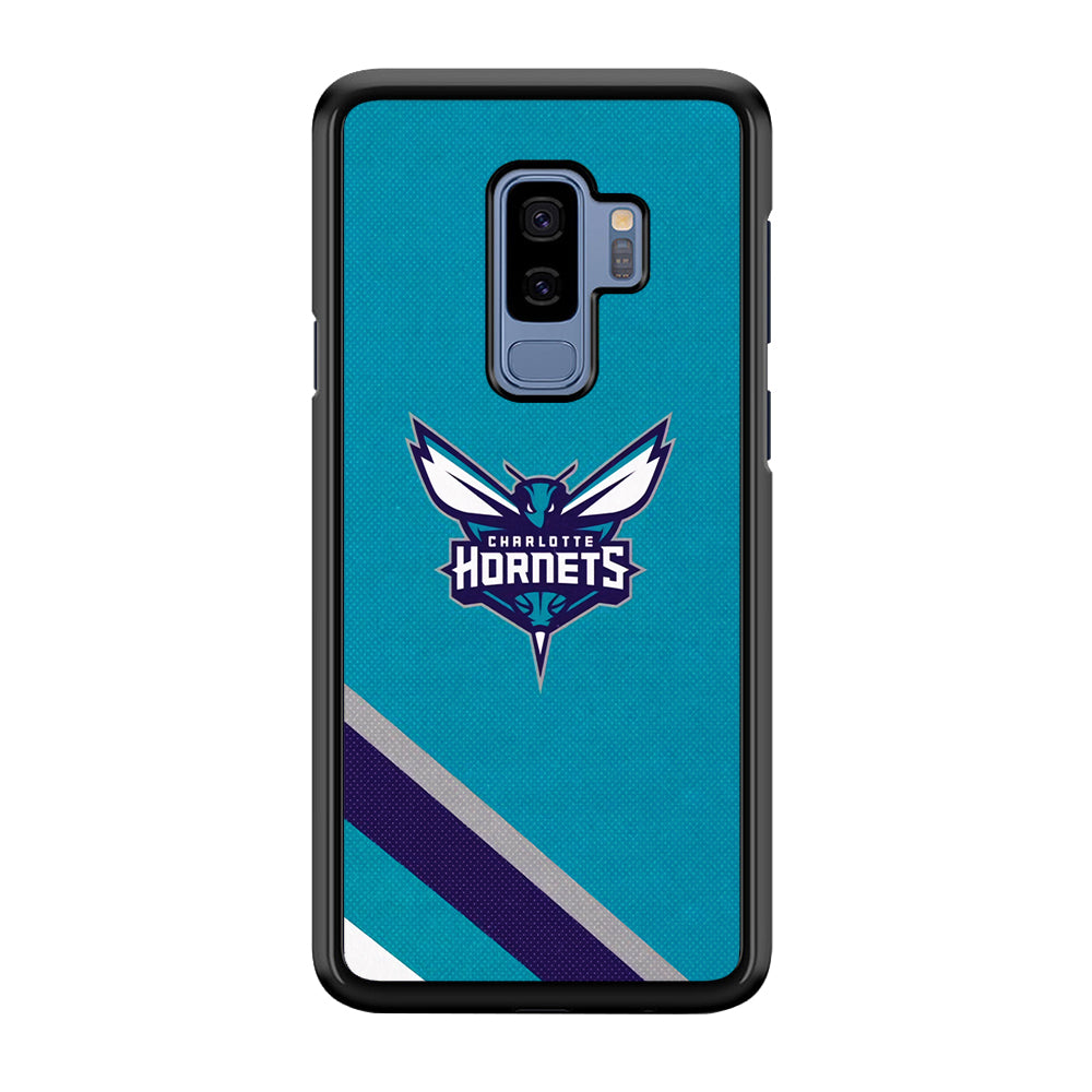 Charlotte Hornets Tosca Stripe Samsung Galaxy S9 Plus Case