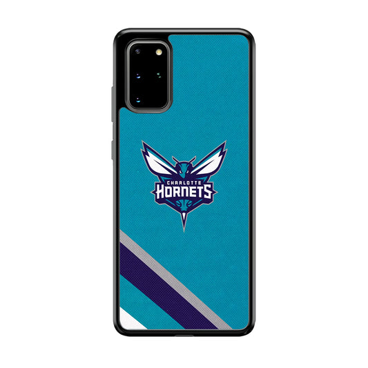 Charlotte Hornets Tosca Stripe Samsung Galaxy S20 Plus Case