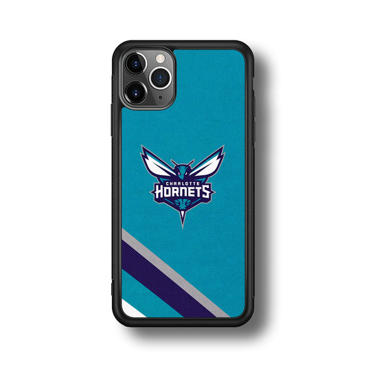 Charlotte Hornets Tosca Stripe iPhone 11 Pro Max Case