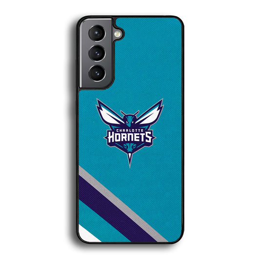 Charlotte Hornets Tosca Stripe Samsung Galaxy S21 Plus Case - Carneyforia