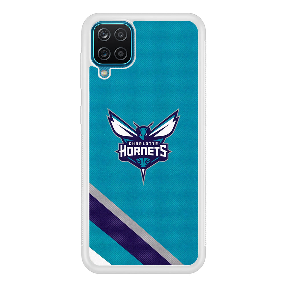 Charlotte Hornets Tosca Stripe Samsung Galaxy A12 Case