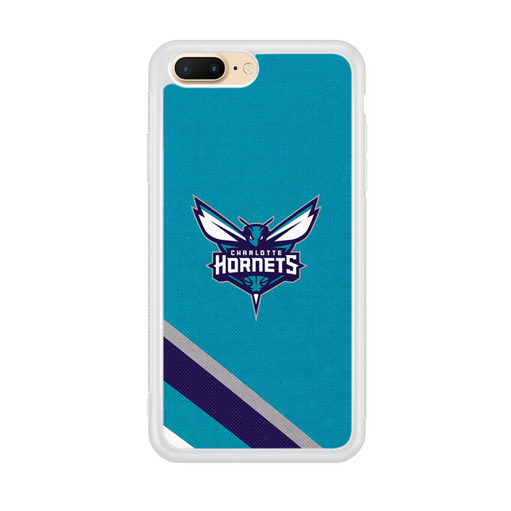 Charlotte Hornets Tosca Stripe iPhone 8 Plus Case