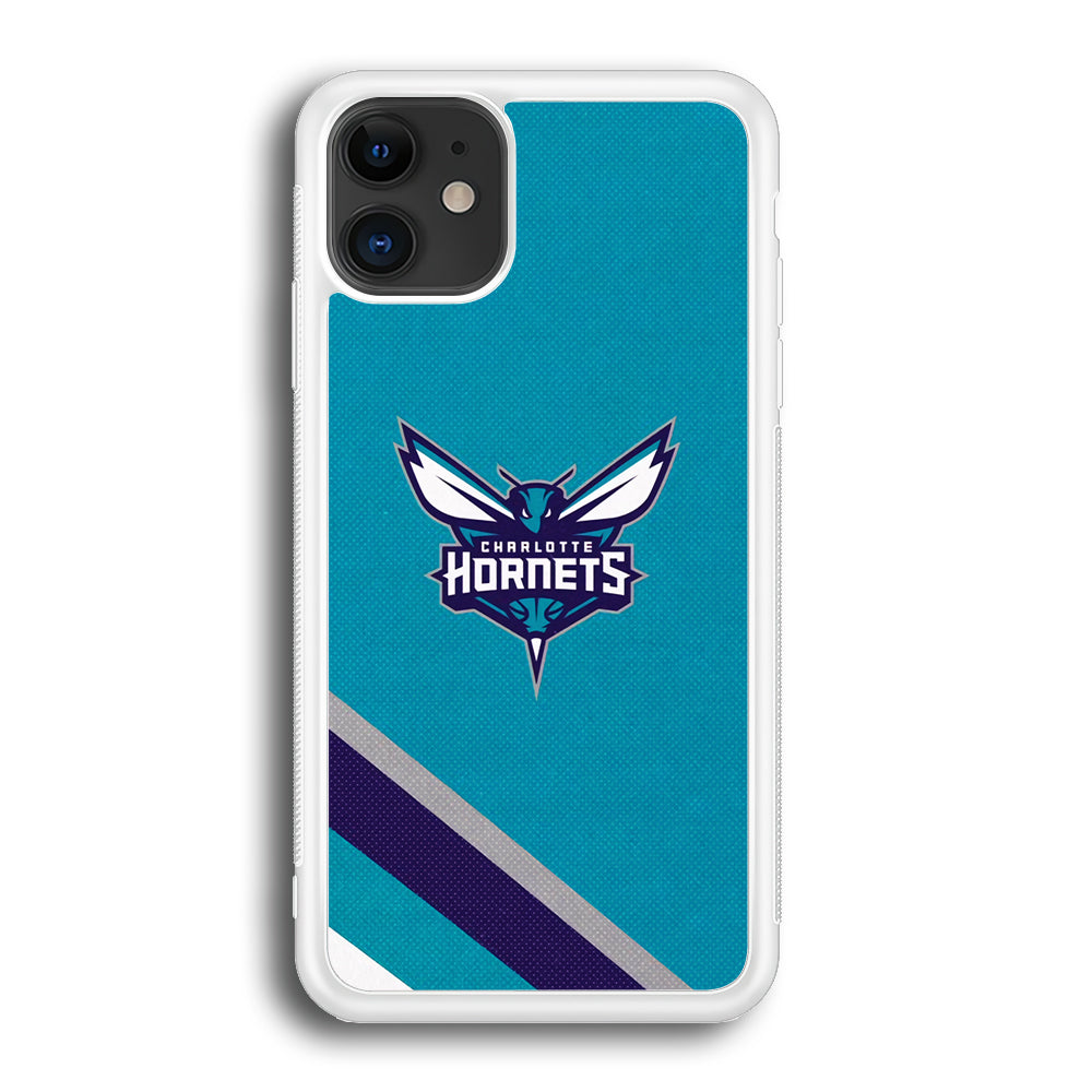 Charlotte Hornets Tosca Stripe iPhone 12 Case