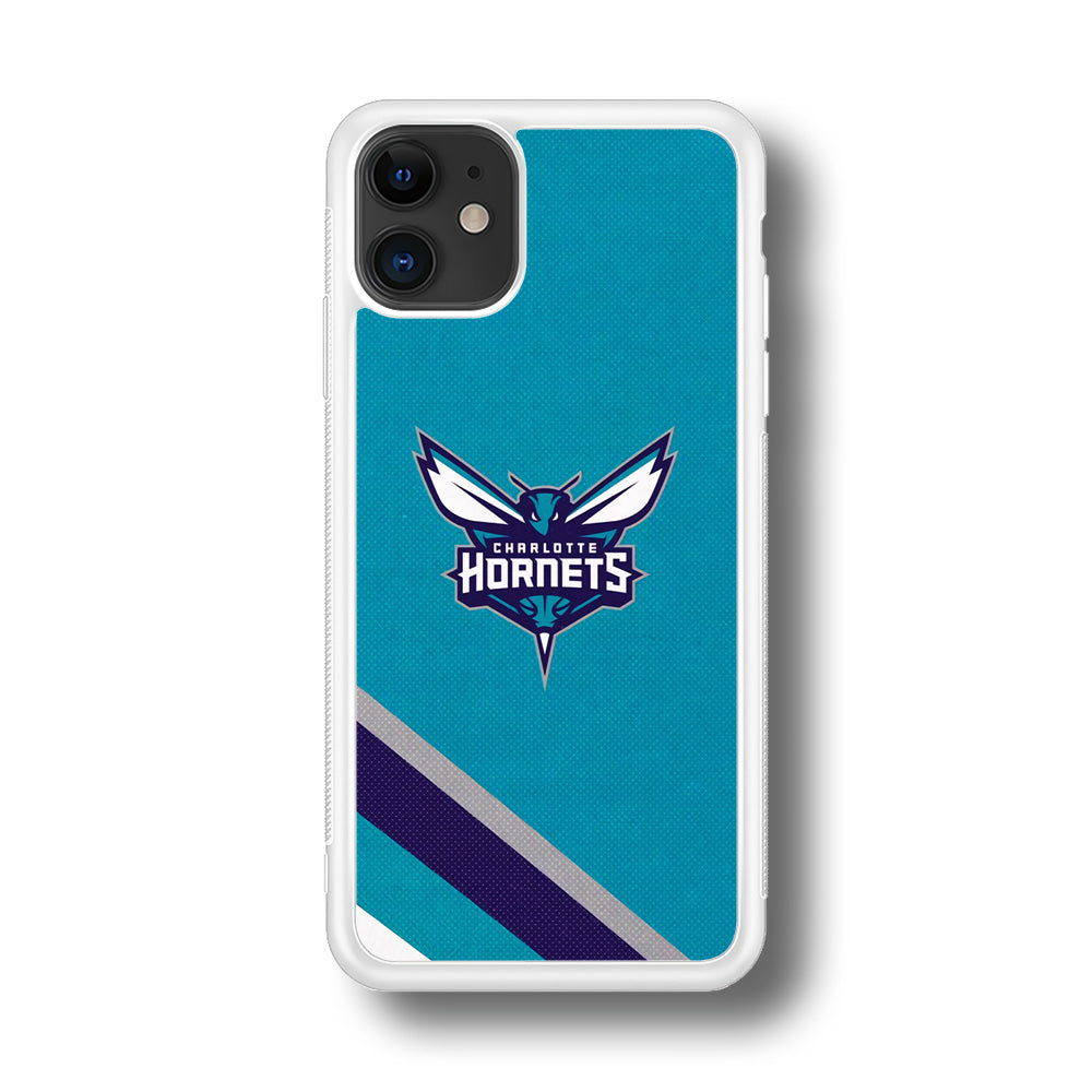 Charlotte Hornets Tosca Stripe iPhone 11 Case