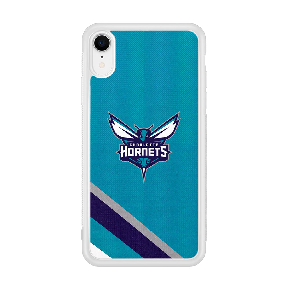 Charlotte Hornets Tosca Stripe iPhone XR Case