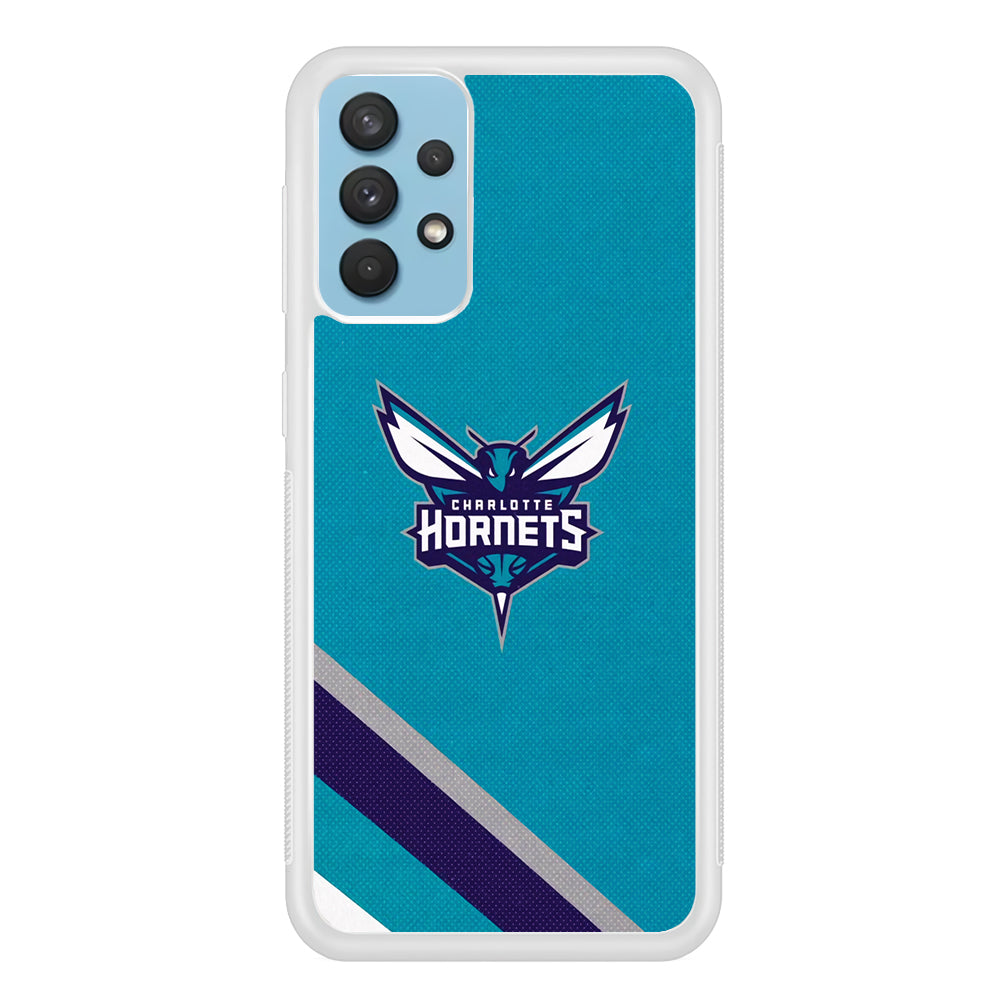 Charlotte Hornets Tosca Stripe Samsung Galaxy A32 Case