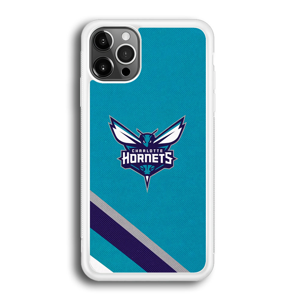 Charlotte Hornets Tosca Stripe iPhone 12 Pro Max Case