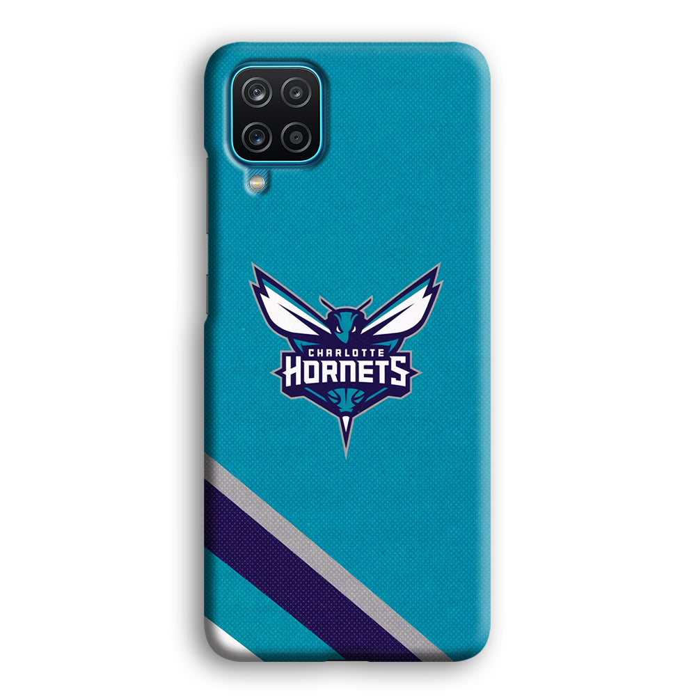 Charlotte Hornets Tosca Stripe Samsung Galaxy A12 Case