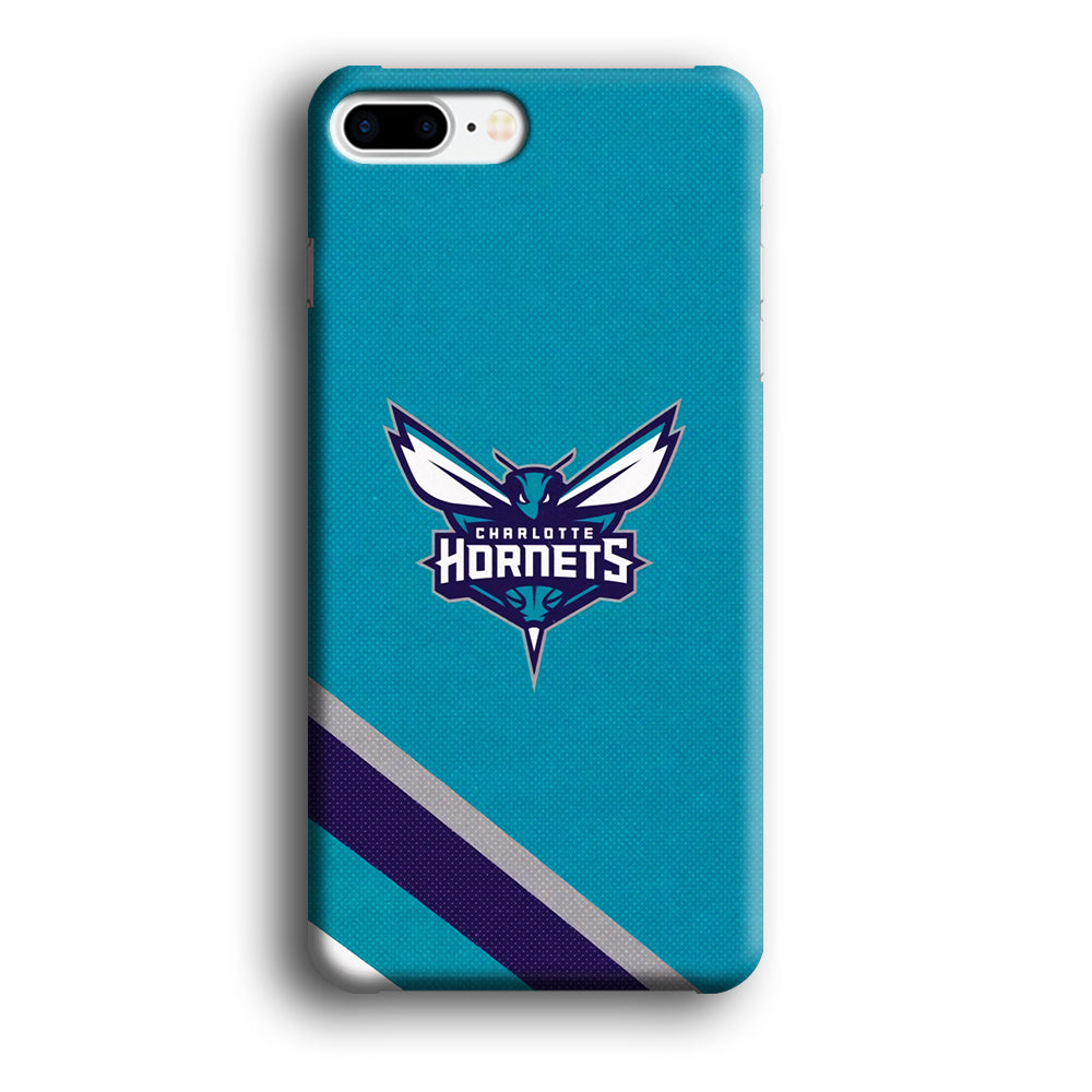 Charlotte Hornets Tosca Stripe iPhone 8 Plus Case