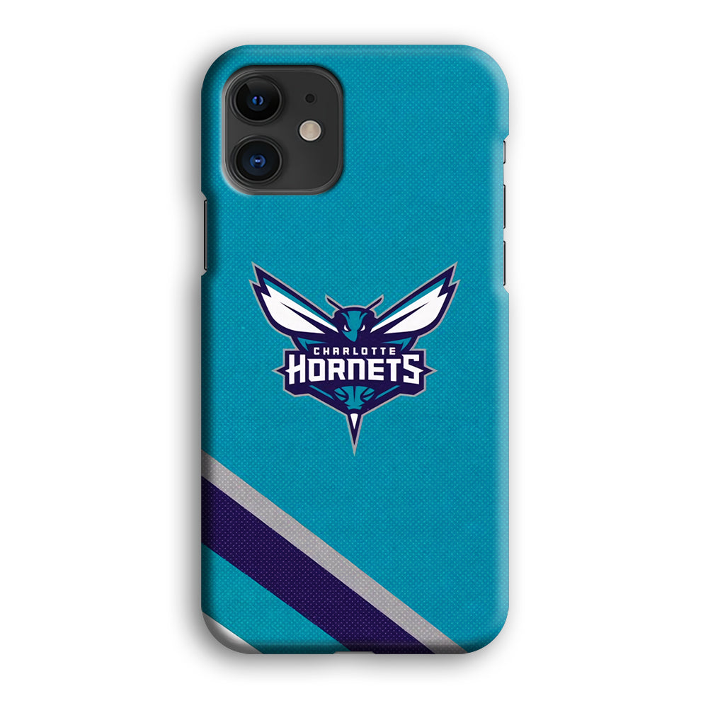 Charlotte Hornets Tosca Stripe iPhone 12 Case