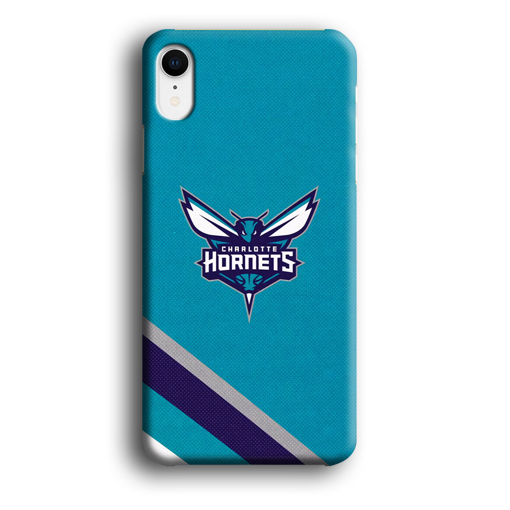 Charlotte Hornets Tosca Stripe iPhone XR Case