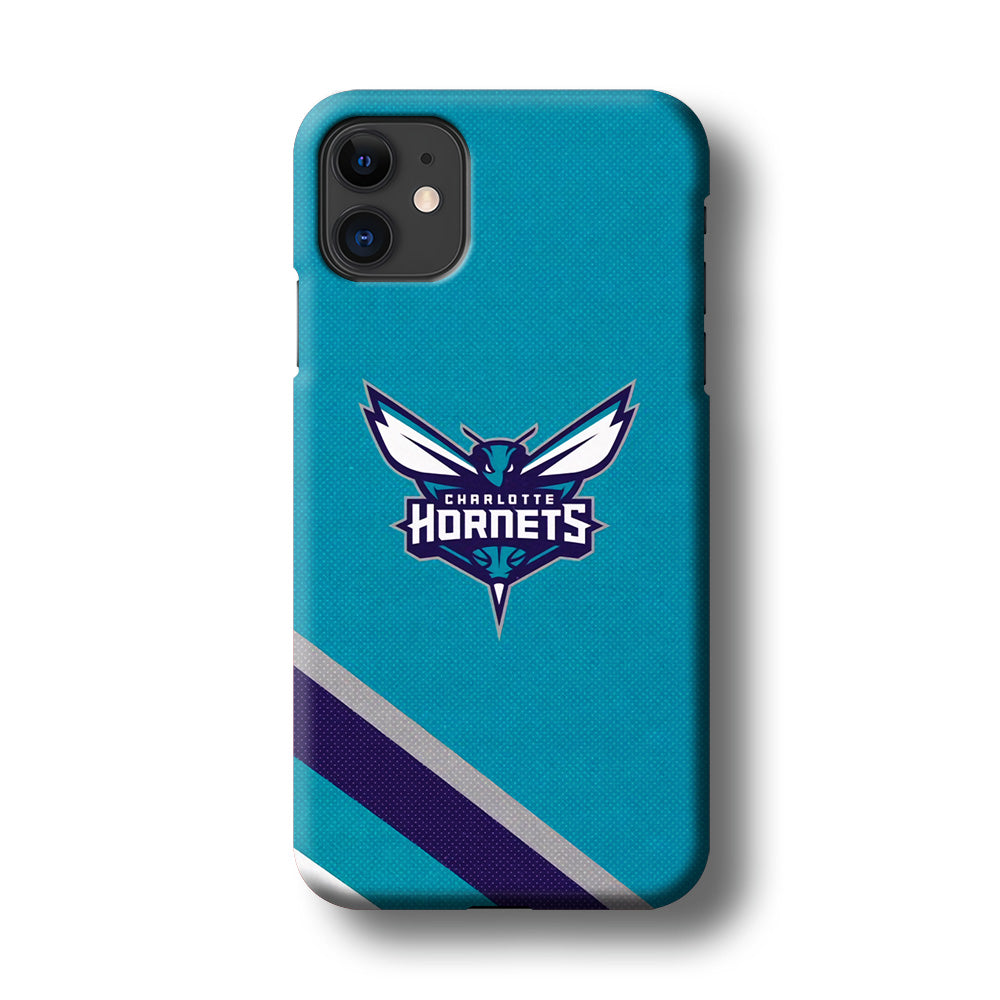 Charlotte Hornets Tosca Stripe iPhone 11 Case